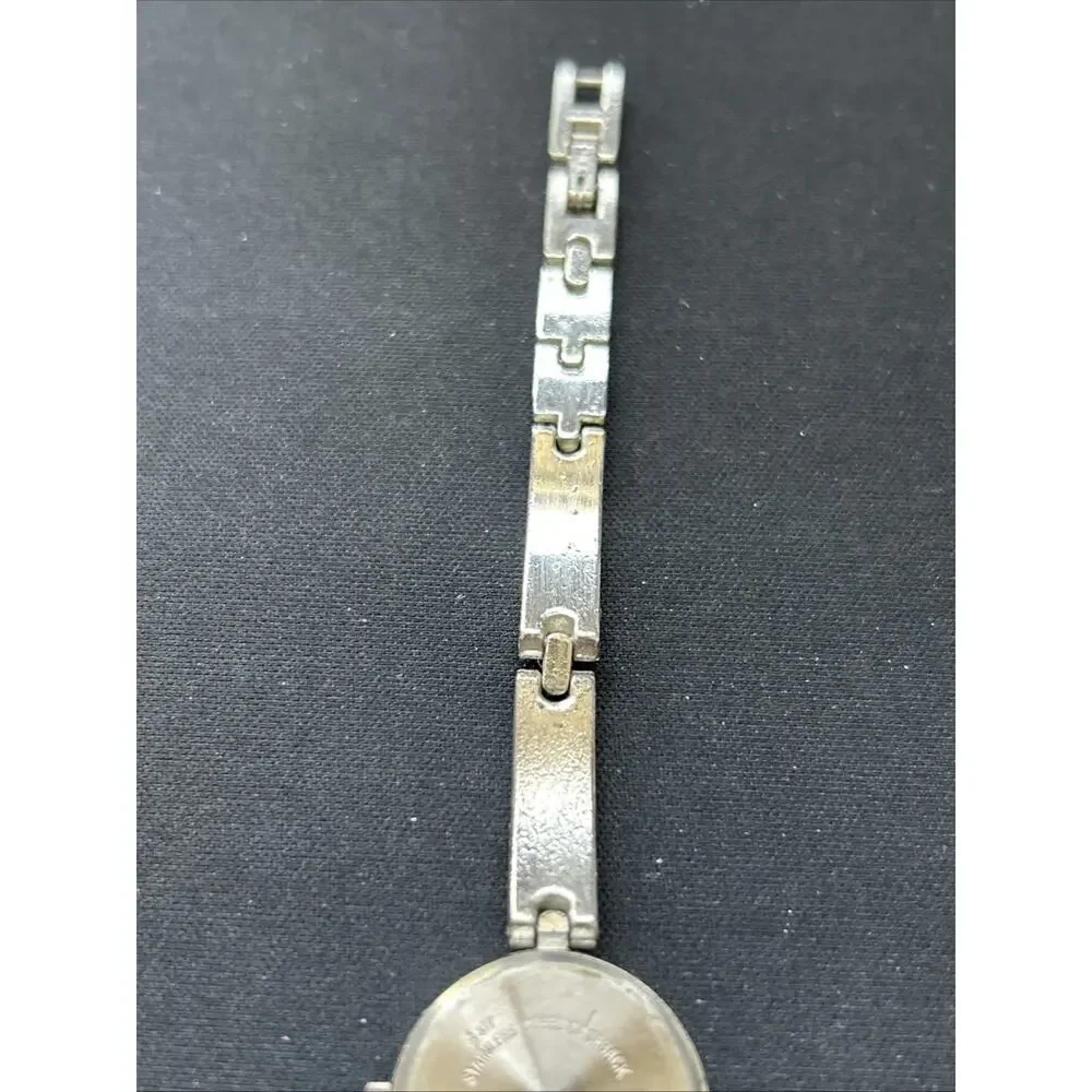 Silver Tone Multicolored Star Band Women’s Quartz Watch